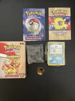 1999 Pokemon Fossil Lockdown Theme Deck Opened SEE DESCRIPTION - Image 1