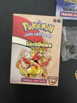 1999 Pokemon Fossil Lockdown Theme Deck Opened SEE DESCRIPTION - Image 3