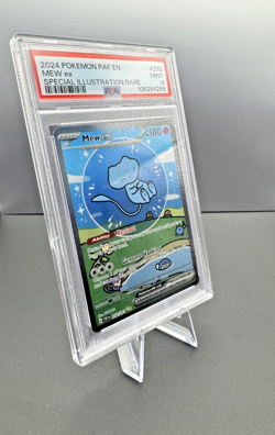 2024 POKEMON PAF EN-PALDEAN FATES SPECIAL ILLUSTRATION RARE #232 MEW EX PSA 9 - Image 3
