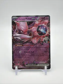 Team Rocket's Mewtwo ex 081/182 Sv10: Destined Rivals Holo DRI Nm Pokemon Tcg - Image 1