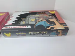 Pokemon TCG Celebrations Lance's Charizard V & Dark Sylveon V Box Evolving Skies - Image 4