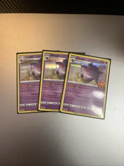 2022 Pokemon Trick Or Trade Gengar Pumpkin Stamped Promo 066/196 Holo Lot Of 3 - Image 1