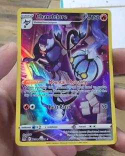 Pokemon TCG Chandelure Lost Origin Trainer Gallery TG04/TG30 Holo Ultra Rare - Image 1