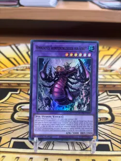 Yugioh Himmlisches Skorpionungeheuer von Serket MZTM-DE005 Super Rare - Image 1