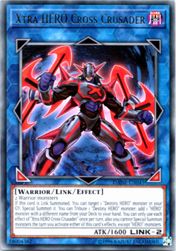 Xtra HERO Cross Crusader - DANE-EN045 - Rare - Yugioh - Image 1