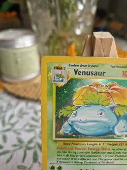 Venusaur - 18/130 Base Set 2 Holo Rare Pokemon Card - LP/MP - Image 2