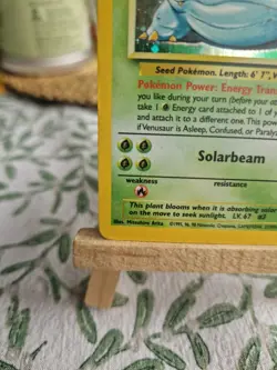 Venusaur - 18/130 Base Set 2 Holo Rare Pokemon Card - LP/MP - Image 4