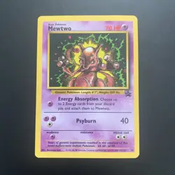 Pokemon Mewtwo Black Star Promo Card #14 - Image 2