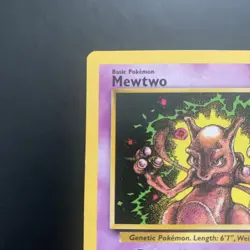 Pokemon Mewtwo Black Star Promo Card #14 - Image 4