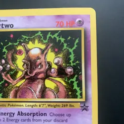 Pokemon Mewtwo Black Star Promo Card #14 - Image 5