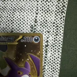 Pokemon TCG Team Rocket's Crobat EX 242/182 Destined Rivals Gold Hyper Rare Card - Image 3