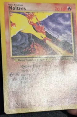 Moltres 21 Black Star Promo 2000 Pokemon TCG Card MP - Image 3