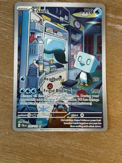 Pokemon TCG Eiscue Scarlet & Violet Paldea Evolved Holo Card 205/193 - Image 1