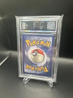 1999 Pokemon KABUTOPS Fossil Set HOLO Foil Rare Unlimited Edition Card 9/62 - Image 5