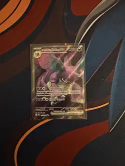 Pokemon TCG Team Rocket's Nidoking EX 216/182, Destined Rivals Ultra Rare Card - Image 1
