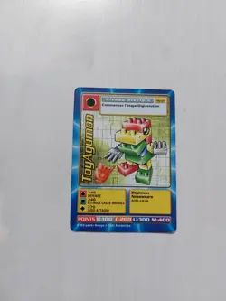 ToyAgumon Carte Digimon Francais Bandai 2000 MP-65 Mega Pack French Card - Image 1