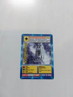 IceDevimon Carte Digimon Francais Bandai 2000 MP-86 Mega Pack French Card - Image 1