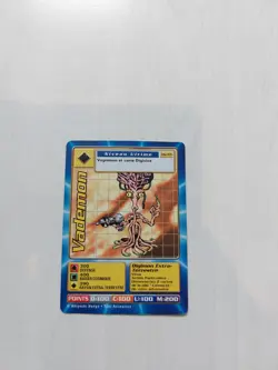 Vademon Carte Digimon Francais Bandai 2000 MP-105 Mega Pack French Card - Image 1