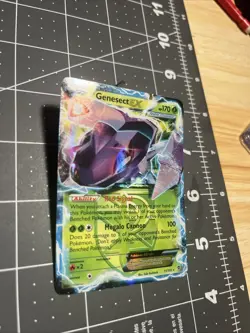 Pokemon Genesect EX TCG Team Plasma Holo Ultra Rare Card 11/101 Plasma Blast MP - Image 2