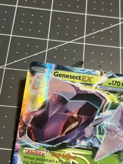 Pokemon Genesect EX TCG Team Plasma Holo Ultra Rare Card 11/101 Plasma Blast MP - Image 4
