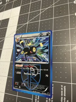 Pokemon Umbreon Team Plasma Holo Rare Card 64/116 Plasma Freeze NM - Image 3
