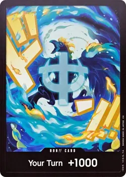 DON!! Card (Marco) FOIL OPCG One Piece Card Game PRB-02 Premium Booster - Image 1