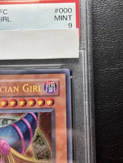 PSA 9 Mint 2003 Dark Magician Girl MFC-000 Secret Rare Yu-Gi-Oh Card English - Image 3