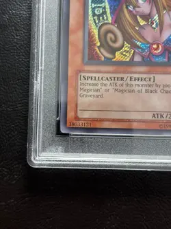PSA 9 Mint 2003 Dark Magician Girl MFC-000 Secret Rare Yu-Gi-Oh Card English - Image 4