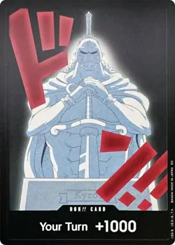 DON!! Card (Kyros) FOIL OPCG One Piece Card Game PRB-02 Premium Booster - Image 1