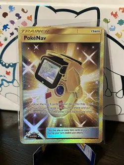 PokeNav - 181/168 - Pokemon Celestial Storm Sun & Moon Secret Rare Card - Image 1