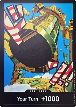 DON!! Card (Kalgara) FOIL OPCG One Piece Card Game PRB-02 Premium Booster - Image 1