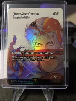 Firion, Swordmaster - Sram, Senior Edificer (Showcase Foil) Final Fantasy MTG - Image 3