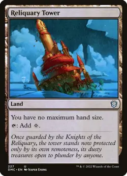MTG - Reliquary Tower - Dominaria United Commander - X1 - (LP) - - Image 1