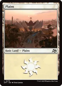 Plains (0278) - Near Mint MTG Aetherdrift - Image 1