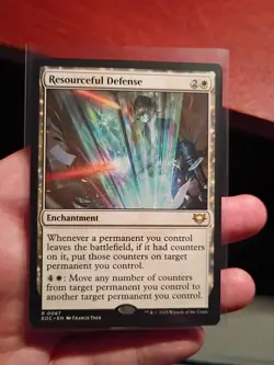 Resourceful Defense [Edge of Eternities Commander] Magic MTG - Image 1