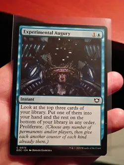 Experimental Augury [Edge of Eternities Commander] Magic MTG - Image 1