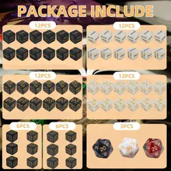63 PCS MTG Counter Dice Set Ability Keyword Counters -1/+1 Life Counter Shield - Image 4