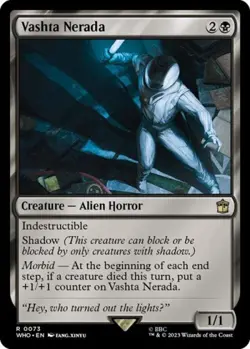 ~ Vashta Nerada ~ NM ~ Universes Beyond: Doctor Who ~ MTG ~ - Image 1