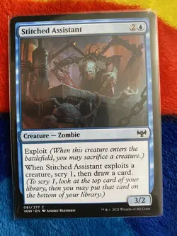 Stitched Assistant Innistrad: Crimson Vow Regular - Image 1