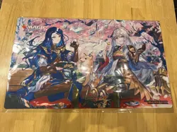 MTG Wandering Emperor cherry blossoms viewing Playmat Nurset&Wandering Emperor - Image 1