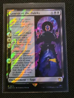 Genesis of the Daleks - #674 - Surge Foil - Rare - Magic - Doctor Who Dr. - WHO - Image 1