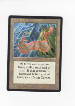 Flying Carpet Arabian Nights NM/NM- MTG Magic the Gathering d - Image 1
