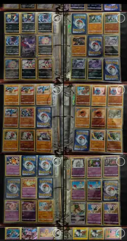 Pokemon TCG SWSH - Brilliant Stars *Partly Complete Master Set with Ring Binder - Image 5