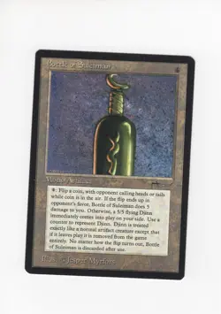 Bottle of Suleiman Arabian Nights NM-/LP MTG Magic the Gathering c - Image 1
