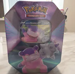 Pokemon V Forces Tin 2021 - Slowbro - SEALED Vivid Voltage XY Set - Image 1