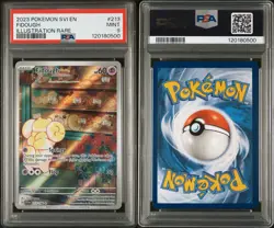 2023 POKEMON SVI EN-SCARLET & VIOLET #213 FIDOUGH ILLUSTRATION RARE PSA 9 MINT - Image 3