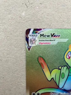 Pokemon Mew Vmax 268/264 Fusion Strike Rainbow Secret Rare Mint - Image 3