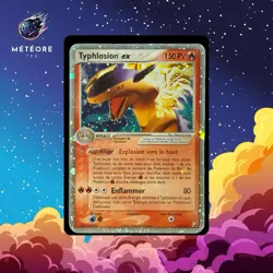 Carte Pokemon Typhlosion ex 110/115 Ex Forces Cachees Francais - Image 1