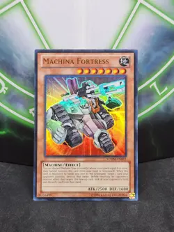 Yugioh Machina Fortress SDMM-EN001 Ultra Rare NM - Image 1