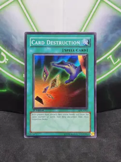 Yugioh Card Destruction SDY-A042 Super Rare 1st Edition LP - Image 1